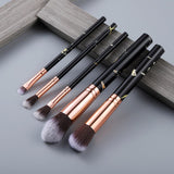FLD5/15Pcs Makeup Brushes Tool Set Cosmetic Powder Eye Shadow Foundation Blush