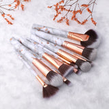 FLD5/15Pcs Makeup Brushes Tool Set Cosmetic Powder Eye Shadow Foundation Blush