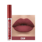 Fashion 12 Colors Waterproof Matte Nude Lipstick Lip Pigment Dark